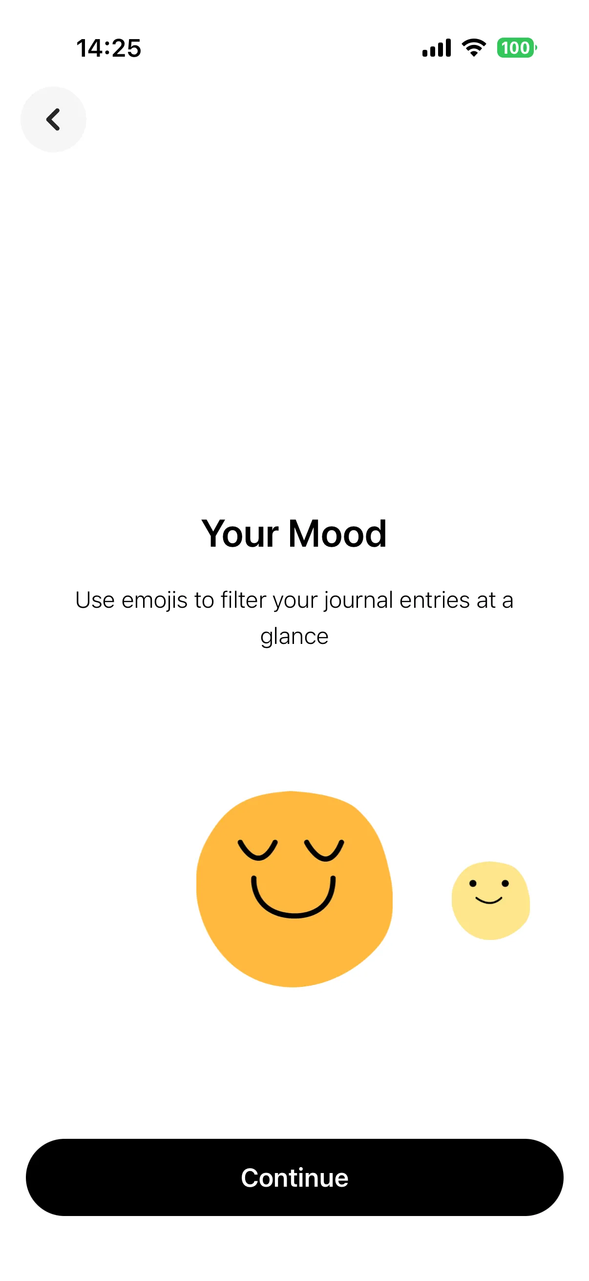 Mood tracking with weather and activity